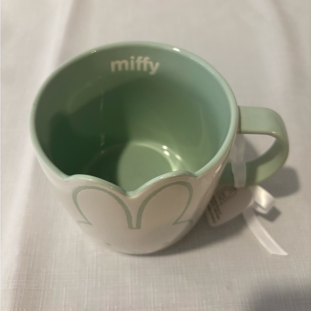 Miffy by Magenta Mug Green & White 18 oz - Picture 3 of 4